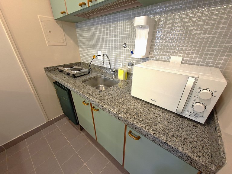 Vintage Ibirapuera | Flat Retrô em Moema